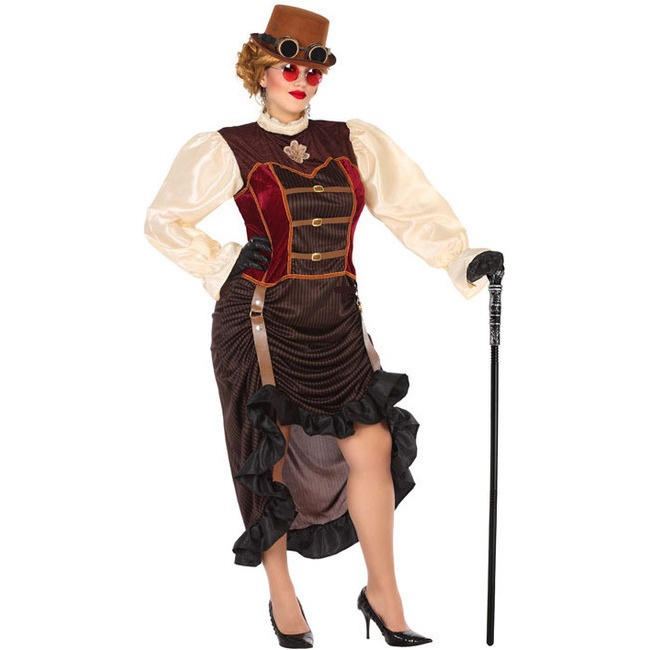 Costume Steampunk distopico per donna per 27,00 €