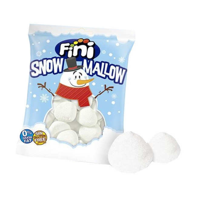 Vista delantera del marshmallow Snow Mallow - Fini - 76 g en stock