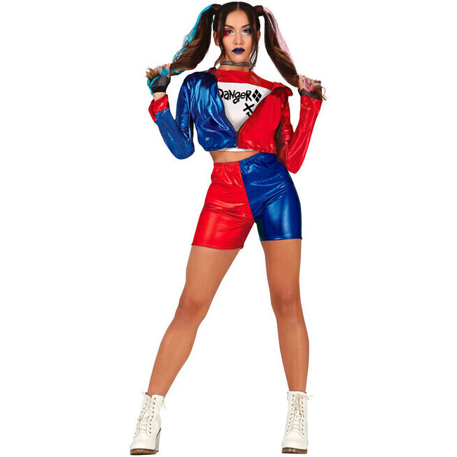 Costume da supercattivo Harley per donna per 34,75 €