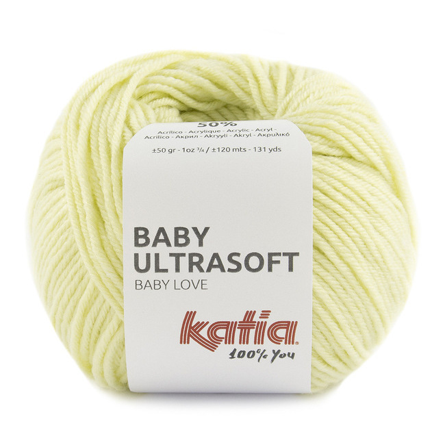 Vista frontal del baby Ultrasoft 50 gr - Katia en stock