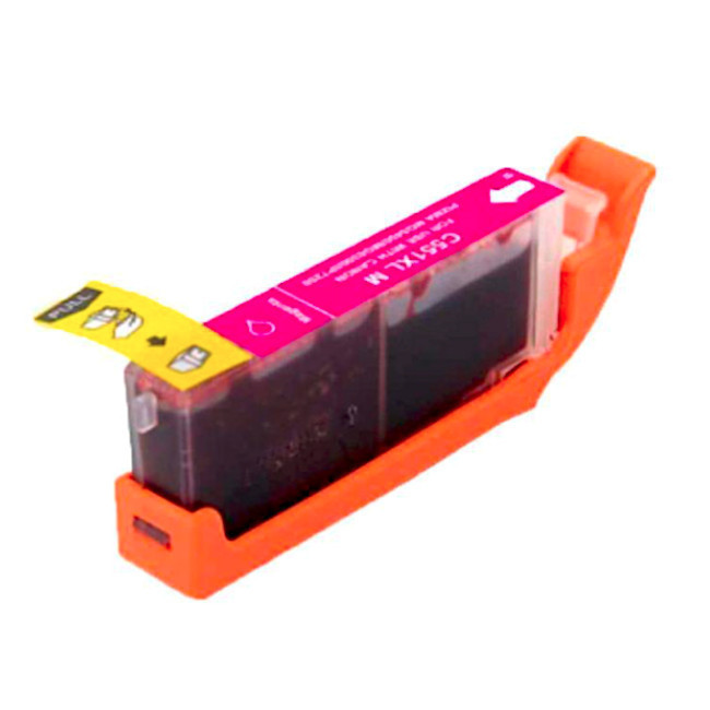 Vista frontal del cartuccia d'inchiostro a colori alimentare CLI-571 - Pastkolor en stock