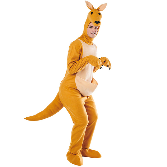 Genitore-bambini Adulto Animale Canguro Costumi gonfiabili Full Body  Halloween Cosplay Costume Divertente gioco di ruolo Disfraz per uomo donna