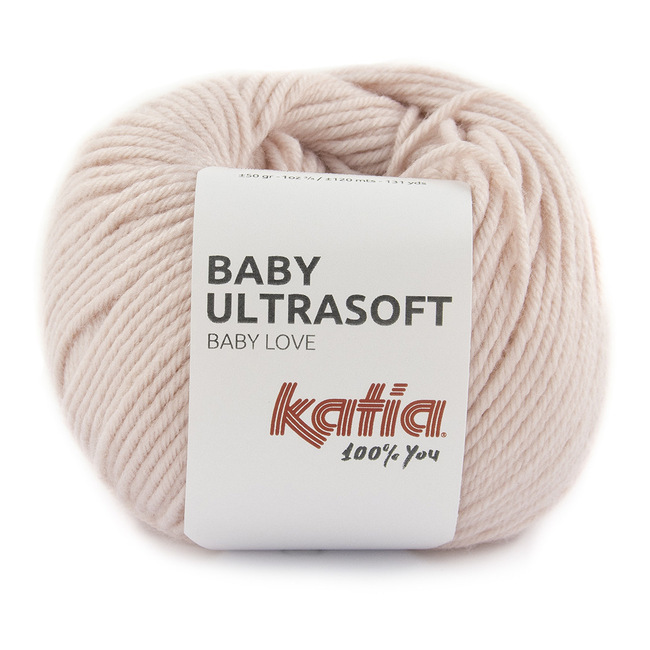 Vista frontal del baby Ultrasoft 50 gr - Katia en stock