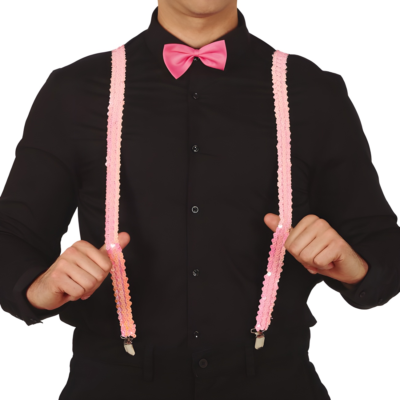 EUPSIIU 2 Pezzi Bretelle Con Paillettes, Accessori Da Discoteca - 13