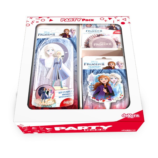 Pack festa di compleanno Frozen - Dekora - 4 prodotti per 24,75 €