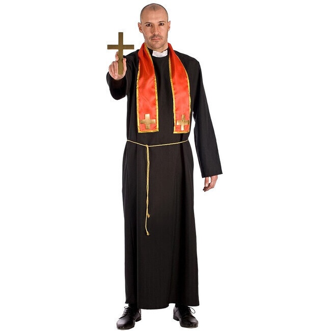 Costume da prete classico da uomo per 22,25 €