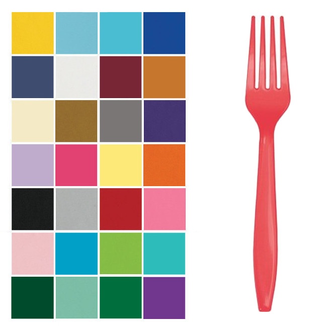Forchette colorate