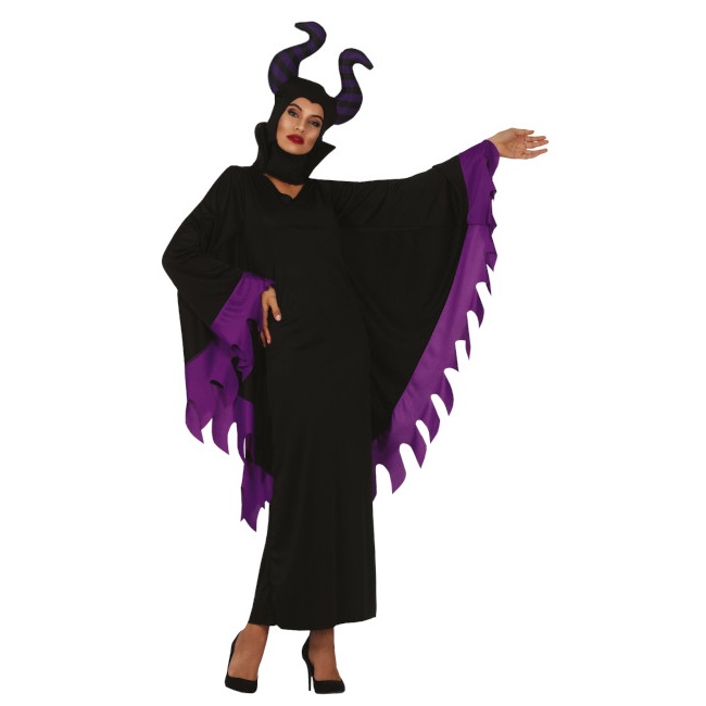 Costume strega malefica con corna da donna per 26,50 €