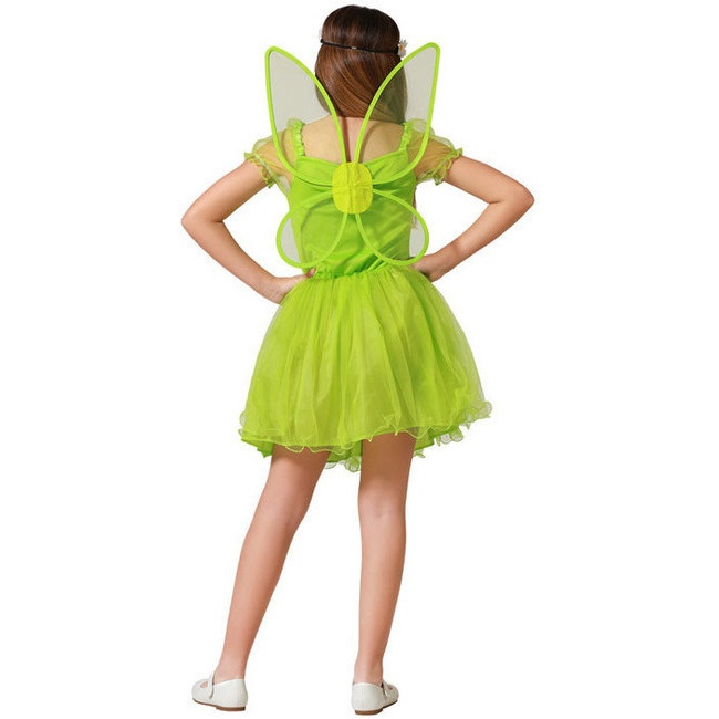 Costume da fata verde brillante per bambina per 18,50 €