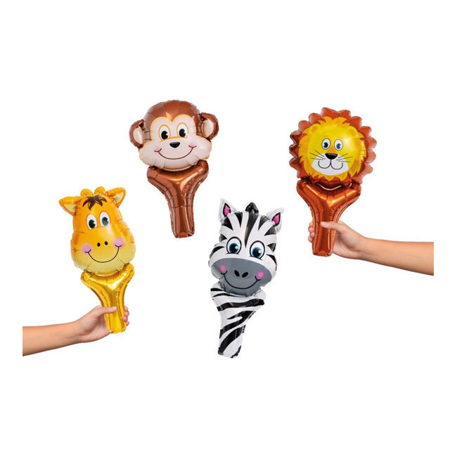 Palloncini animali della giungla da 48 cm - 4 pz. per 2,00 €