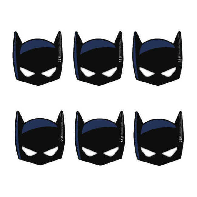Maschere di Batman - 6 pezzi per 4,75 €