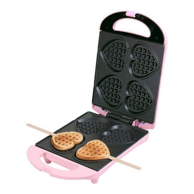 Macchina con piastra per 6 mini waffle