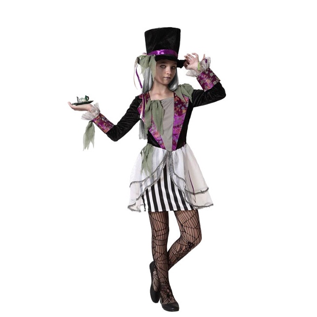 Costume fantasma cappellaio matto da bambina per 23,25 €