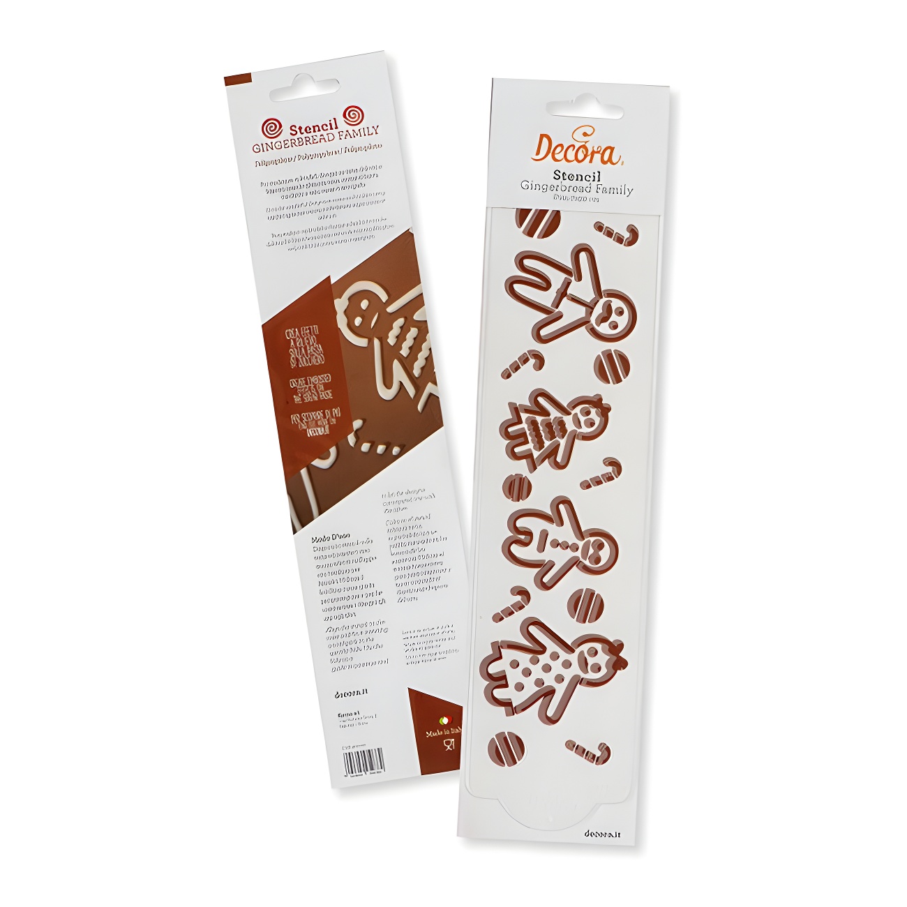 Set 4 Stampini Per Biscotti Di Pan Di Zenzero - Faringdon Formine Famiglia Uomo, Donna, Bambino E Bambina | Ideali Per Decorazioni Natalizie