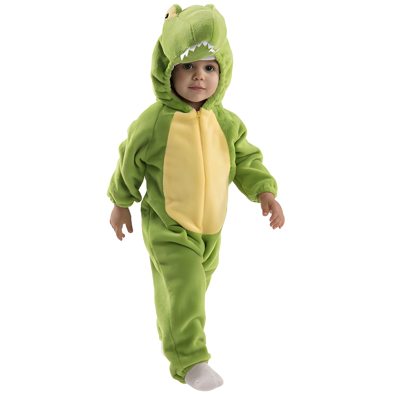 Funidelia Costume Da Coccodrillo Per Bambino (7-9 Anni) – Tuta E Copricapo – Verde Velluto – Ideale Per Carnevale E Halloween