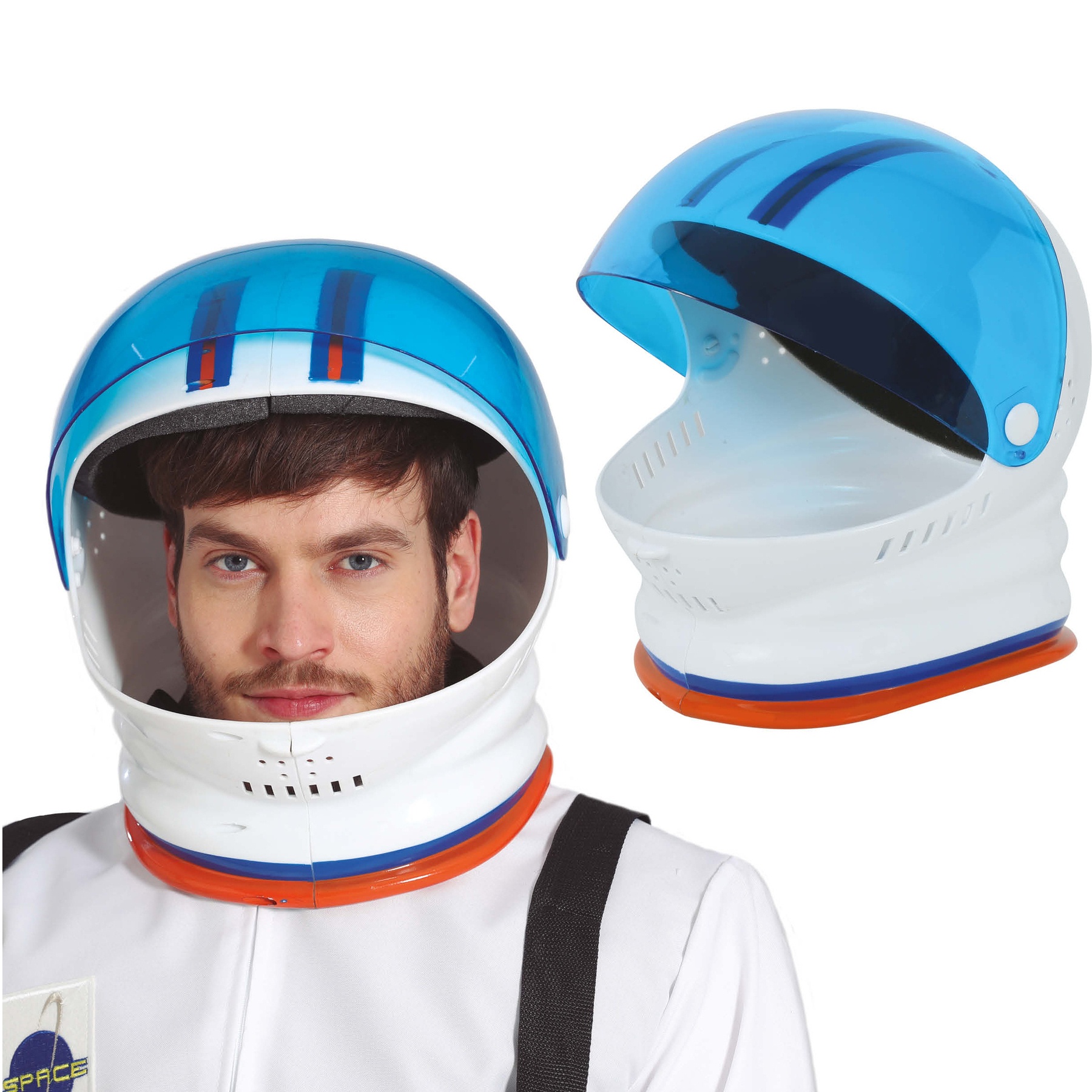 Casco da astronauta con visiera blu per 46,00 €