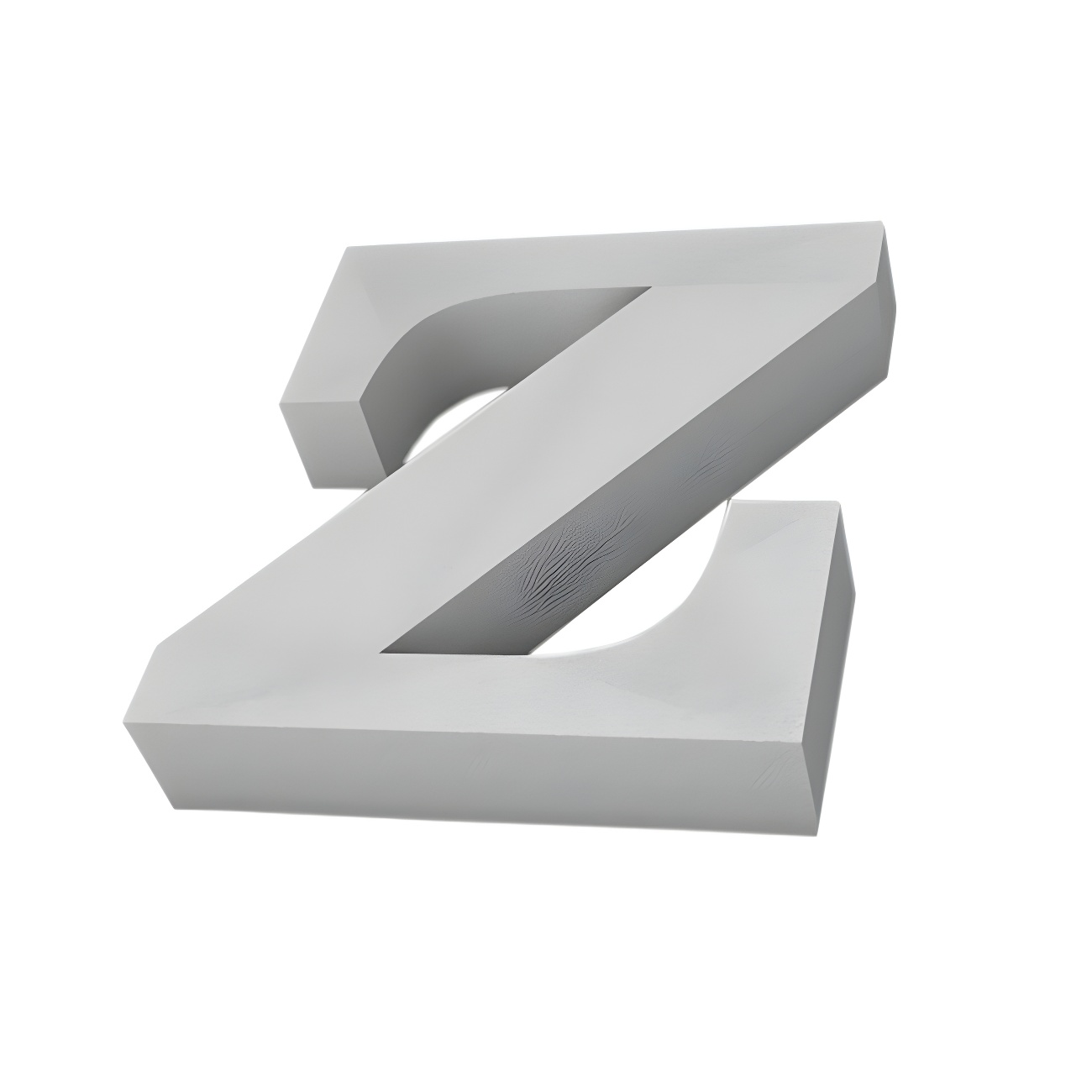 Numero 3D In Polistirolo Clair - 45cm Altezza, 4cm Spessore, Per Decorazioni, Feste E Insegne