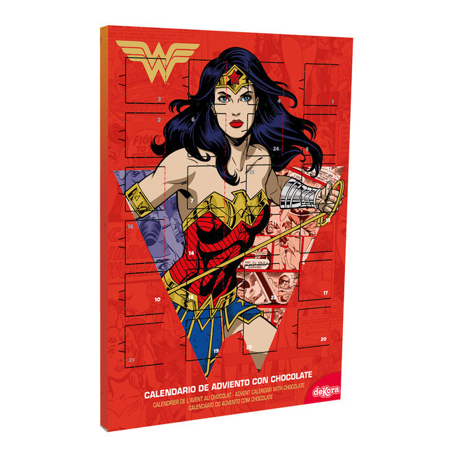 Vista principal del calendario d'Avvento Wonder Woman en stock