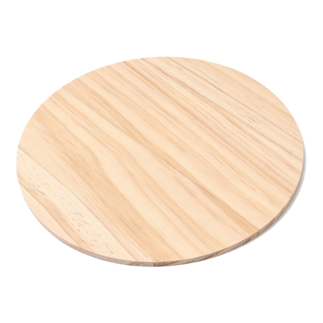Disco di legno da 20 x 0,5 cm - 1 unità per 2,50 €