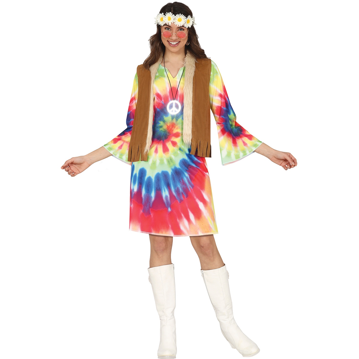 Costume da fiore hippie per donna per 29,00 €