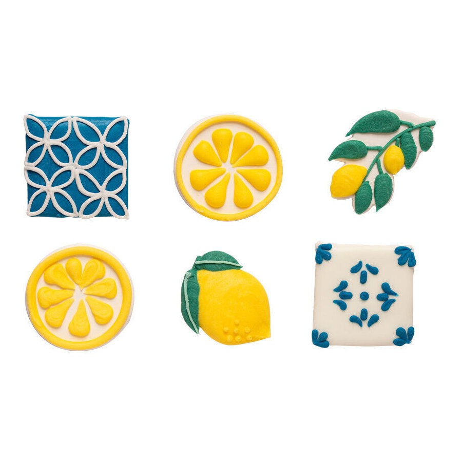 Figure di zucchero di limoni - Decora - 6 pezzi