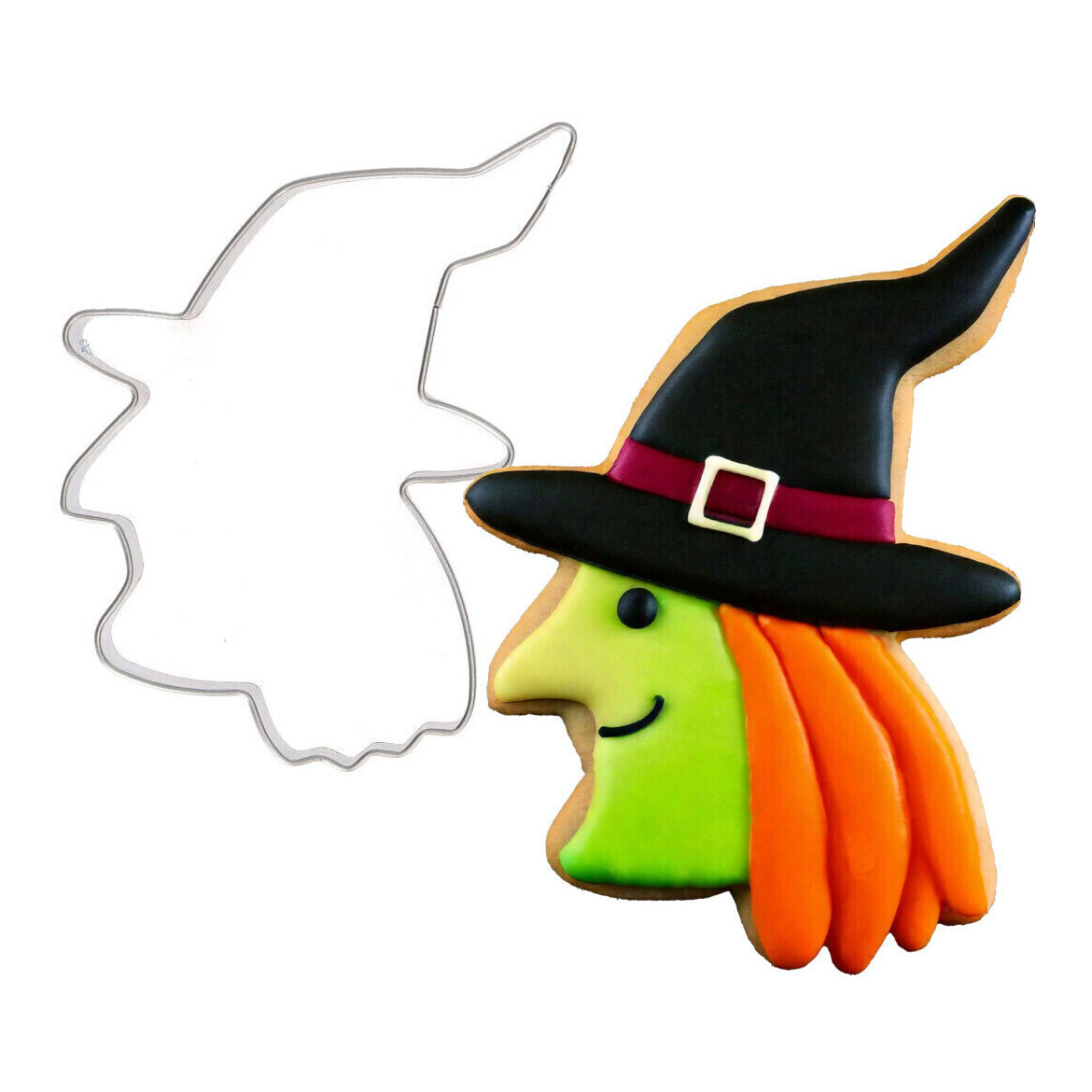 Tagliapasta da 9 cm a forma di strega - Wilton