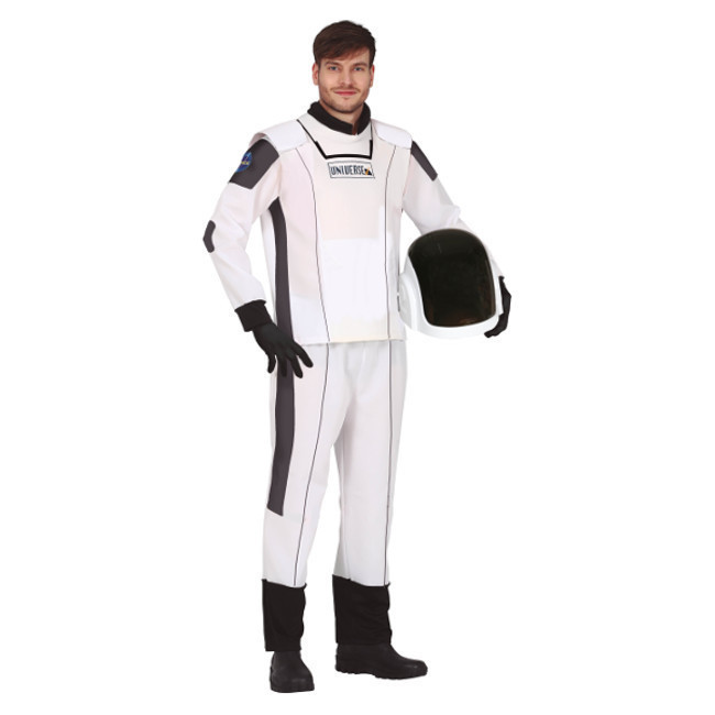 Costume astronauta in bianco e nero da uomo per 34,00 €
