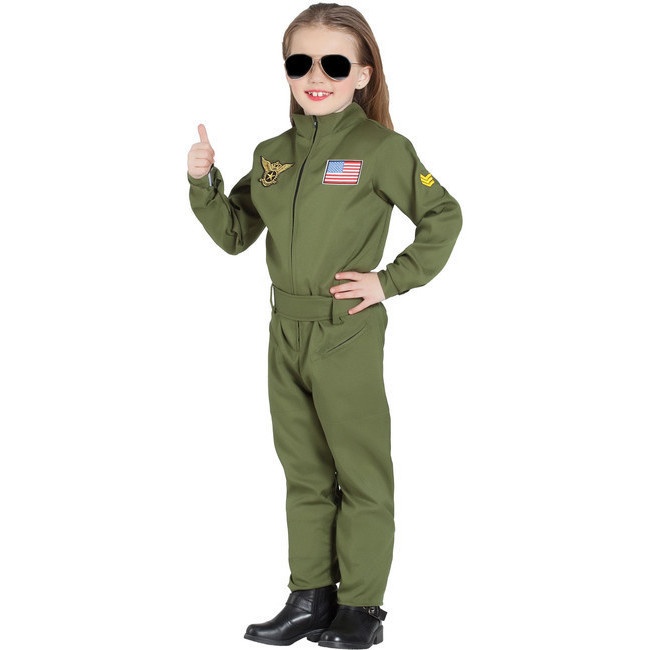 Costume pilota caccia militare da bambino per 23,75 €