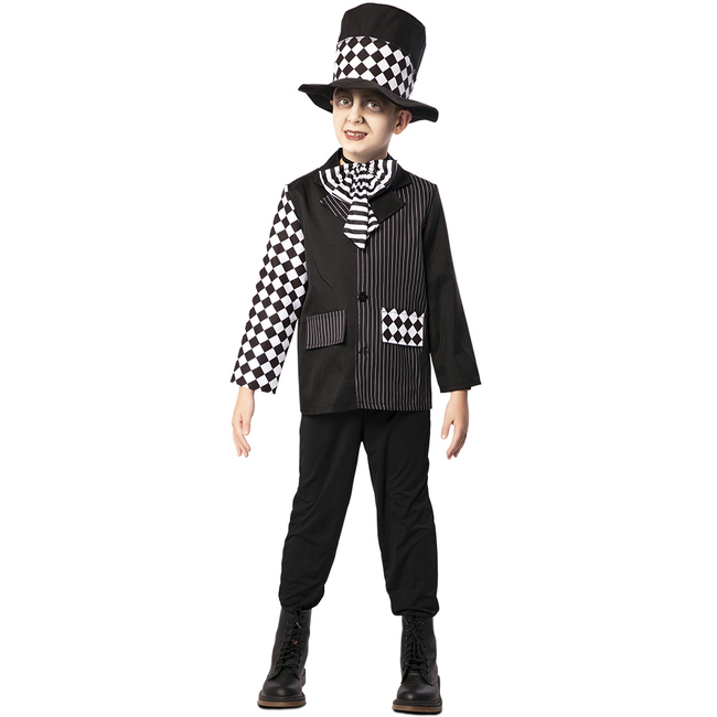 Costume da Cappellaio Matto nero per bambini per 25,25 €