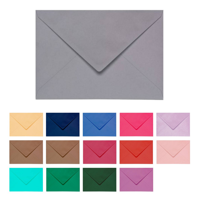 Buste colorate foderate 22,9 x 16,2 cm - 1 pz. per 0,95 €