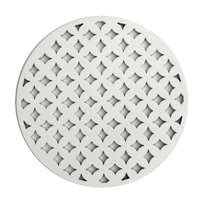 GRIGLIA TAGLIA PASTA PER CROSTATA - ROMBI - 30cm - BIANCO