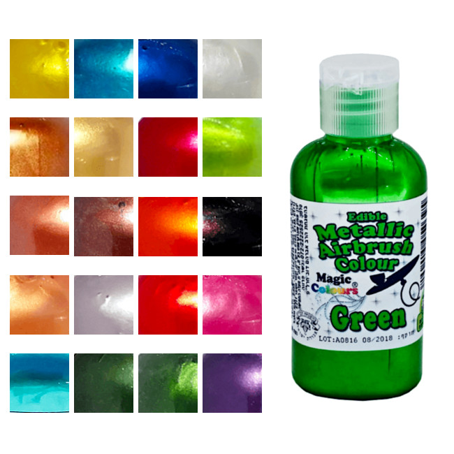 Colorante metallizzato per aerografo da 55 ml - Magic Colours per 6,25 €