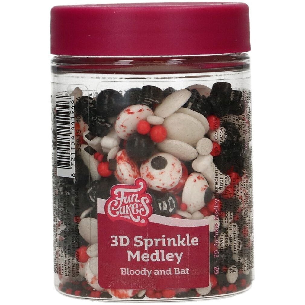 Sprinkles di Notte Sanguinosa da 70 gr - Funcakes - 2