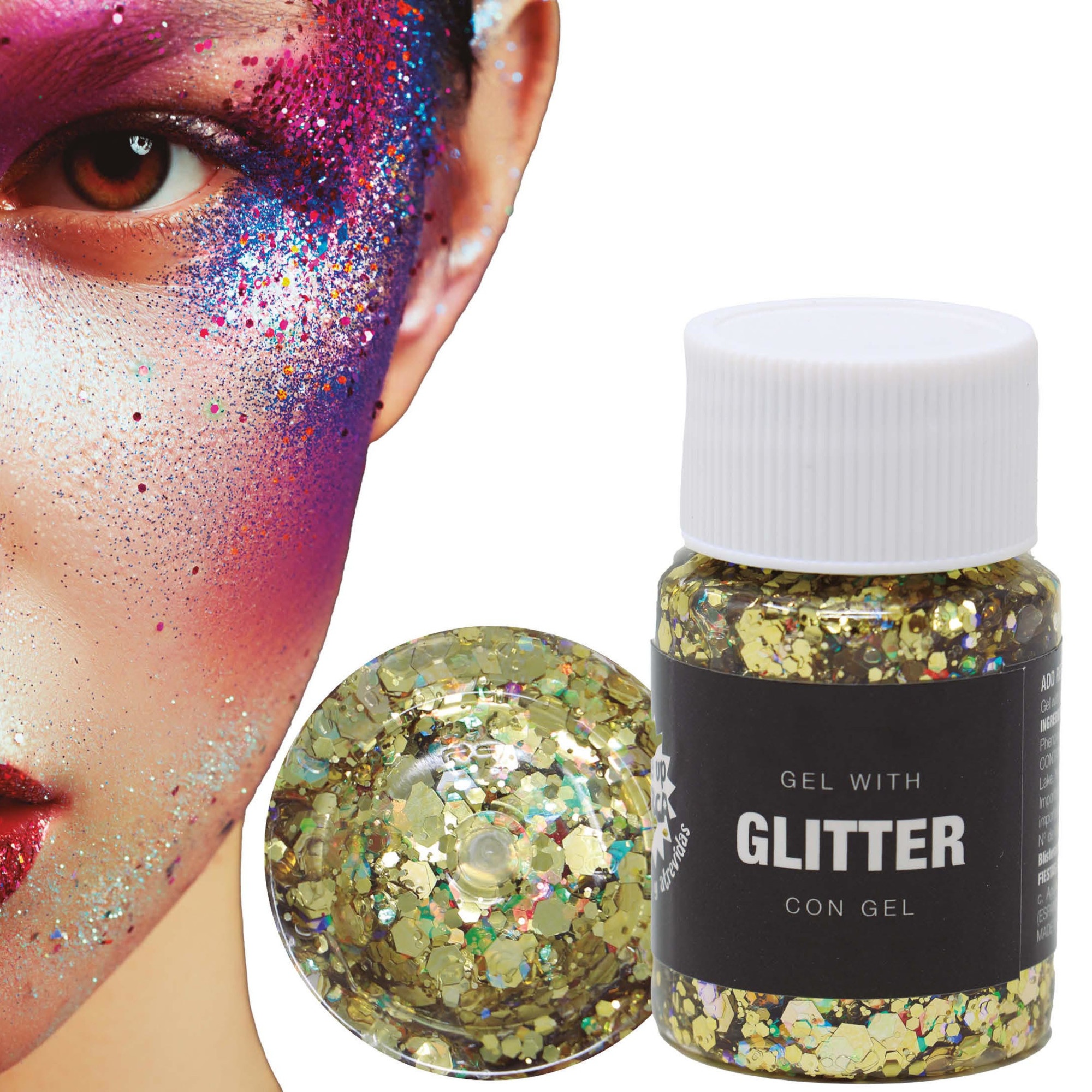 Gel con glitter da 20 gr