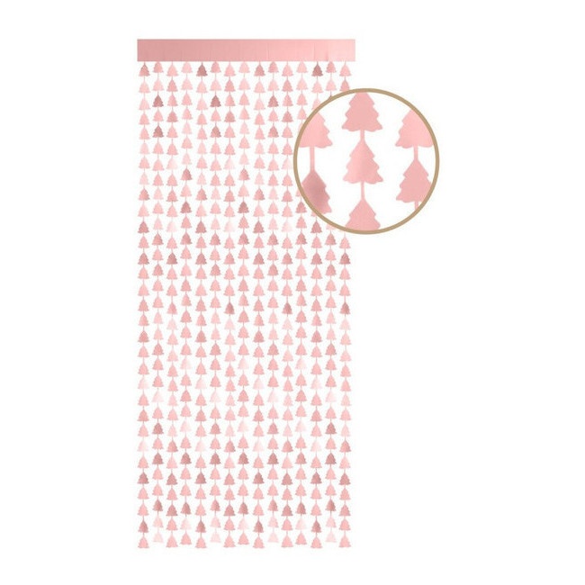 Tenda decorativa con alberi di Natale 1,00 x 2,00 m - 1 unità