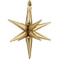 Palloncino stella 3D di 70 cm - 1 unità