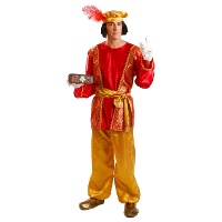Costume da paggio d'oriente per adulto
