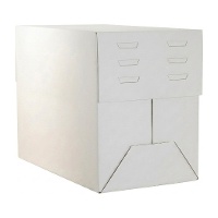 Scatola per torte 30 x 25 x 20 cm - altezza regolabile fino a 30 cm