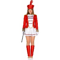 Costume da majorette artistica per donna