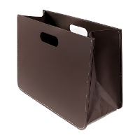 Portariviste in ecopelle pieghevole da 40 x 20 x 30 cm - 1 unità