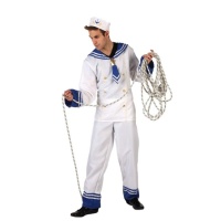 Costume marinaio bianco da uomo