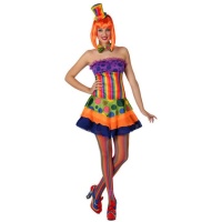 Costume clown sexy da donna