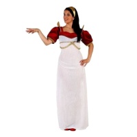 Costume principessa medievale bianco da donna