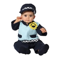 Costume poliziotto bebé