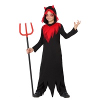 Costume da diavolo con tunica per bambini