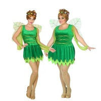 Costume fata verde da donna