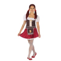 Costume tradizionale tedesco da bambina