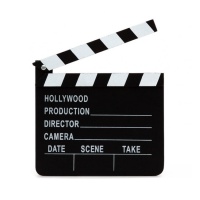 Ciak cinematografico da 18 x 20 cm