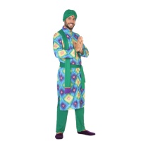 Costume indiano colorato da uomo
