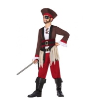 Costume pirata di mare da bambino